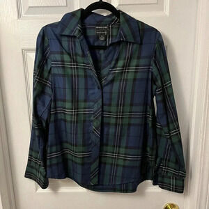 Women’s Investments Button Down Shirt Size 8